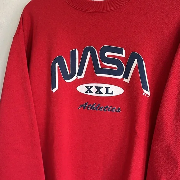 Vintage Nasa Athletics Crewneck / 1997 / Large / Delta - Picture 5 of 8
